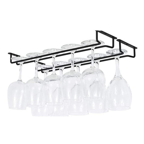 Under Cabinet Wine Glass Rack-HA00908-Veeddydropshipping