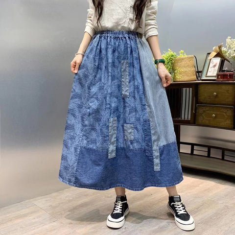 Female Tide A-Line Skirt Fashion-WF00647-Veeddydropshipping