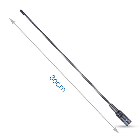 Mini Walkie-talkie Accessories NA-771 SMA-M Antenna Soft Dual Band 144/430MHz Aerial -CE00967-Veeddydropshipping