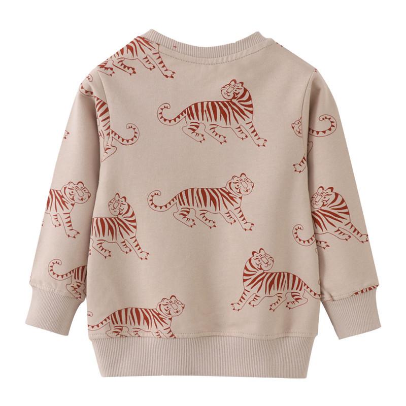 Jumping Meters New Arrival Autumn Spring Tigers Print Baby Sweatshirts Long-TB01343-Veeddydropshipping