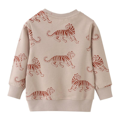 Jumping Meters New Arrival Autumn Spring Tigers Print Baby Sweatshirts Long-TB01343-Veeddydropshipping