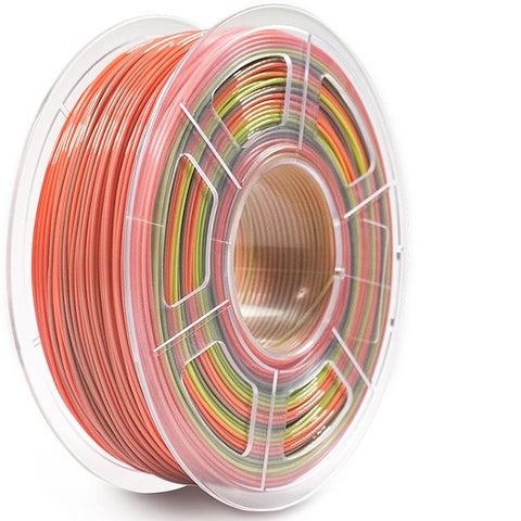  1kg 1.75mm 3D Printer Filaments pla Rainbow Shiny Color Silk Texture Printing Materials-Veeddydropshipping