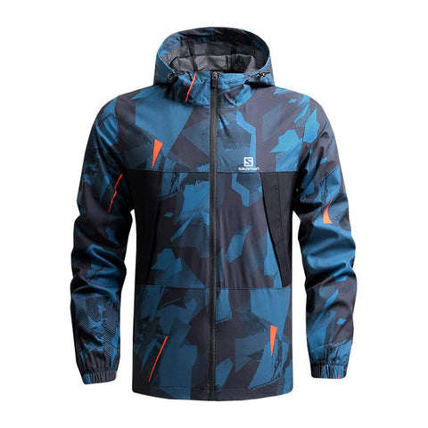 Autumn Outdoor Camo Windbreaker Jackets Mens-MF01087-Veeddydropshipping