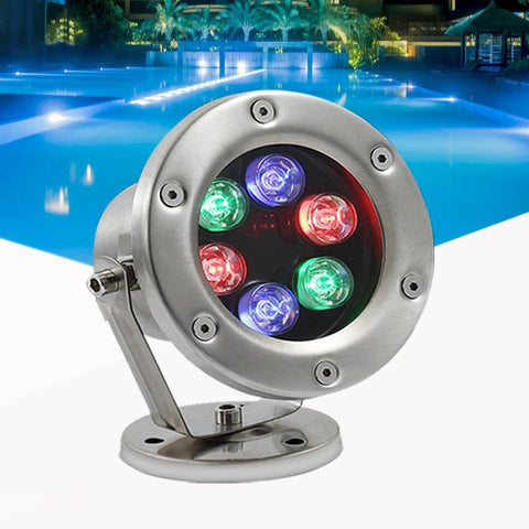 Stainless Steel LED Fountain Lamps Ip68 Waterproof Swimming Pool Lights-TI00973-Veeddydropshipping