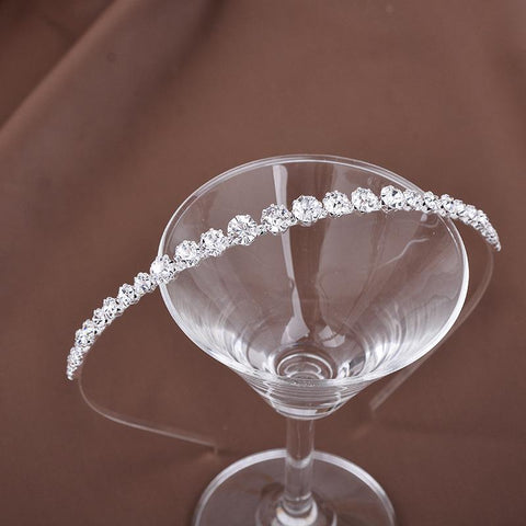 Headwear Children Bridal Crystal Rhinestone Wedding Jewelry  -JW00508-Veeddydropshipping