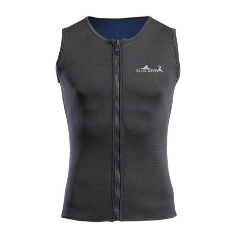2mm Men Neoprene Sleeveless WetsuiSwim Vest  Jacket Shorts UV Protection -OS00243-Veeddydropshipping