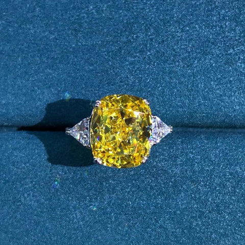 100% 925 Sterling Silver  Moissanite  Diamonds Wedding Engagement Ring-JW00100-Veeddydropshipping