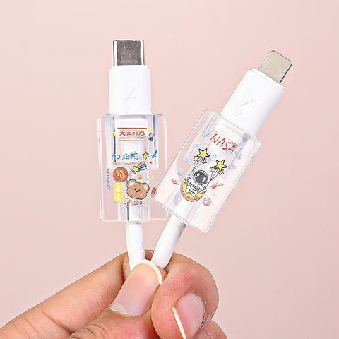 Charger Cable Protector Data Line Cord Protectors Bobbin Winder Protective Case Mobile Phone-PA00881-Veeddydropshipping