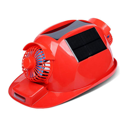Solar Power Fan Safety Helmet Outdoor Protective Construction Hard Hat ABS Material Working Workplace Cap Powered-CO00689-Veeddydropshipping