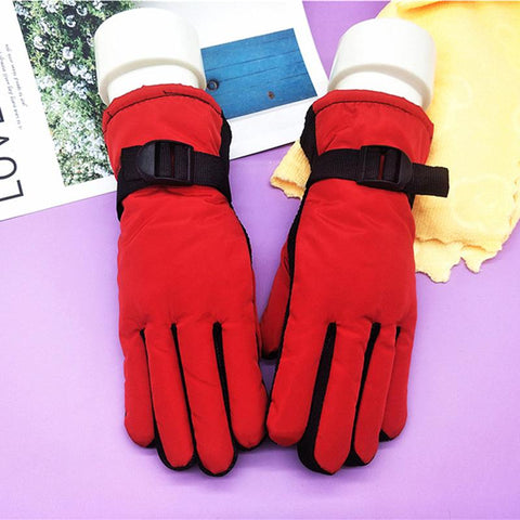 1 Pair Waterproof Children Adult Ski Gloves Ski Winter Must Non-slip Thicken Warm -OS01046-Veeddydropshipping