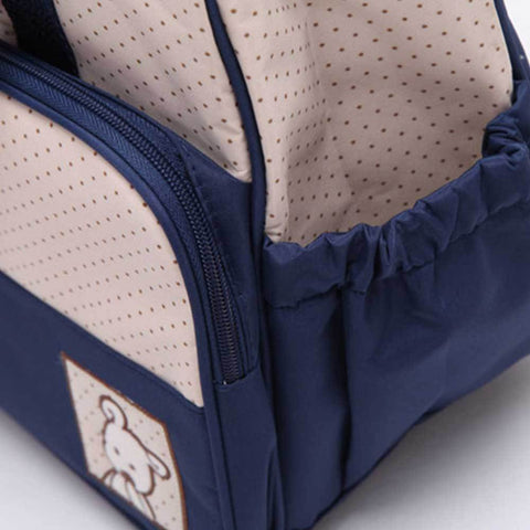 5Pcs/Set Baby Care Diaper Bag Multifunctional Diaper Bags Large Capacity-TB00220-Veeddydropshipping