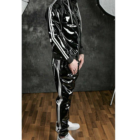 Motorcycle Sportswear Black Hood Long Sleeve Jacket-MF01370-Veeddydropshipping