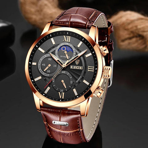 Watches Luxury Leather Casual Quartz Watch Men-JW00650-Veeddydropshipping