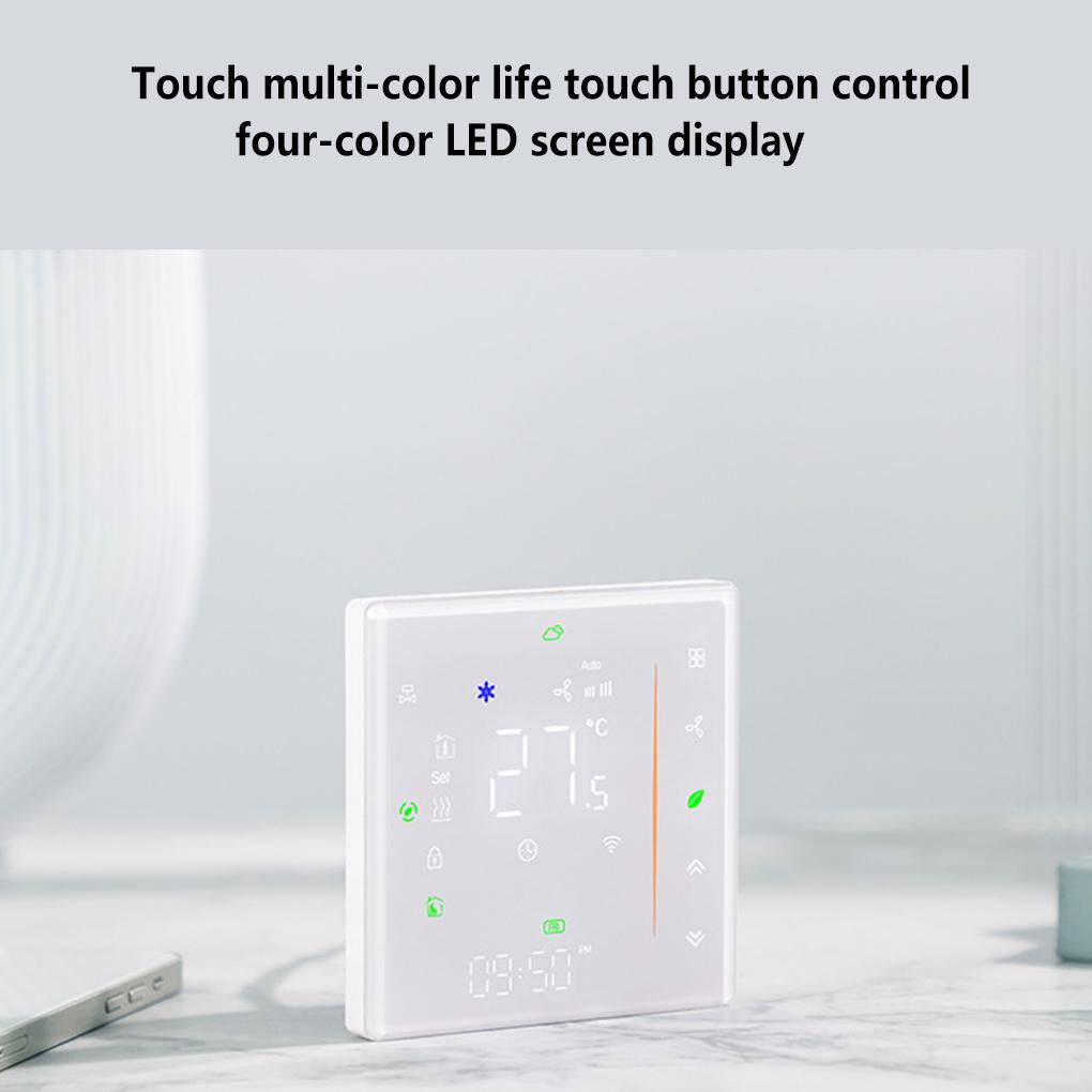 WiFi Electric Floor Heating Intelligent Center Temperature Controller Panel-TI01037-Veeddydropshipping