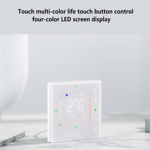 WiFi Electric Floor Heating Intelligent Center Temperature Controller Panel-TI01037-Veeddydropshipping