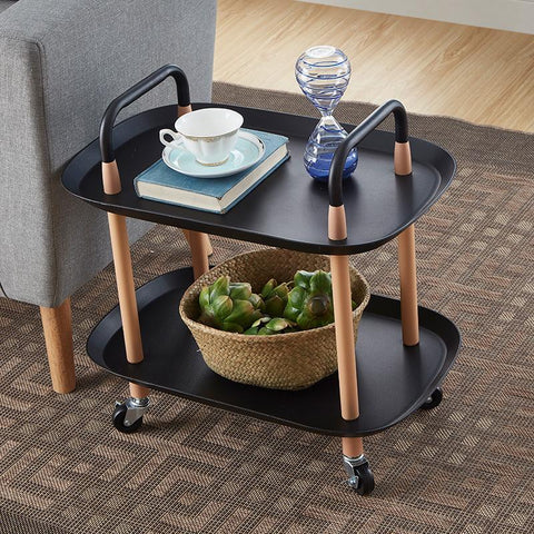 Nordic Kitchen Movable Storage Rack Rolling-HA01658-Veeddydropshipping