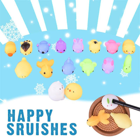 50-5PCS Mochi Squishies Kawaii Anima Squishy Toys For Kids Antistress-TB01544-Veeddydropshipping