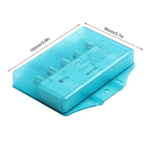Waterproof 4x1 DS-04M Satellite 950-2400MHz DiSEqC2.0 Switch FTA Dish -CE00916-Veeddydropshipping