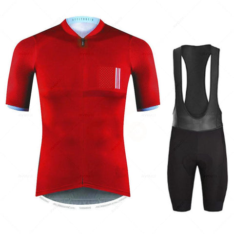 Summer Pro Team Cycling Jersey Suit Racing Bicycle Clothing Men Maillot Ropa -OS00992-Veeddydropshipping