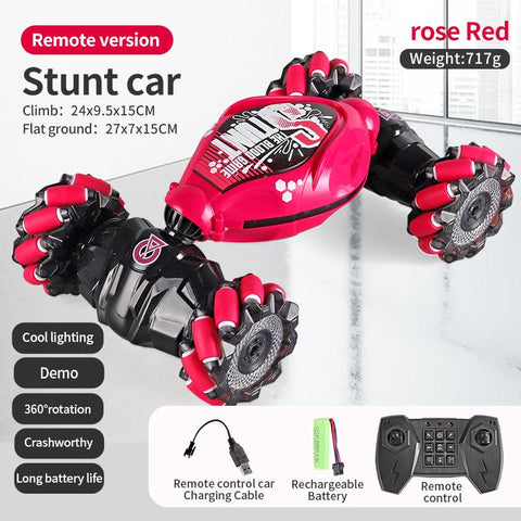 RC Car 4x4 Remote Control Cart Stunt Gesture Sensing 1/12 RC Drift Car With LED-TB01440-Veeddydropshipping