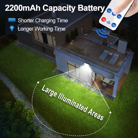 228 LEDs Outdoor Solar Lights Super Bright 3 Modes Flood Lights IP65-TI00822-Veeddydropshipping