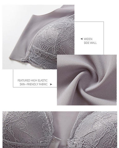 Front Buckle Sexy Lace Women Underwear-WF00940-Veeddydropshipping