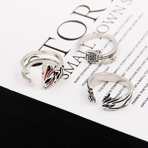 20pcs Free Shipping Anime Bleach Ring How  Kaisen Cosplay -JW00416-Veeddydropshipping