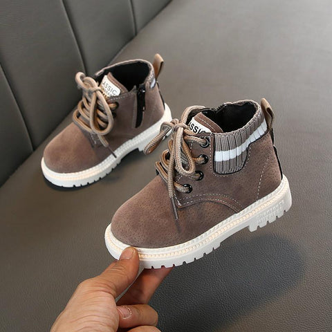 Children Casual Shoes Autumn Winter Snow Boots Boys Shoes-TB00179-Veeddydropshipping
