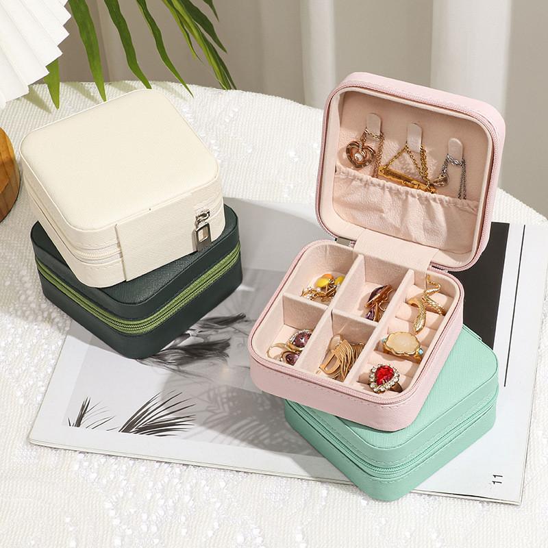 Portable Box Jewelry Organizer Travel Case Boxes-HA00786-Veeddydropshipping