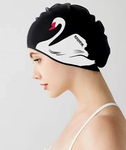 Silicon Swimming Cap for Adults Bathing Cap Swimming Elastic Surf Hat Bath Cap -OS00224-Veeddydropshipping