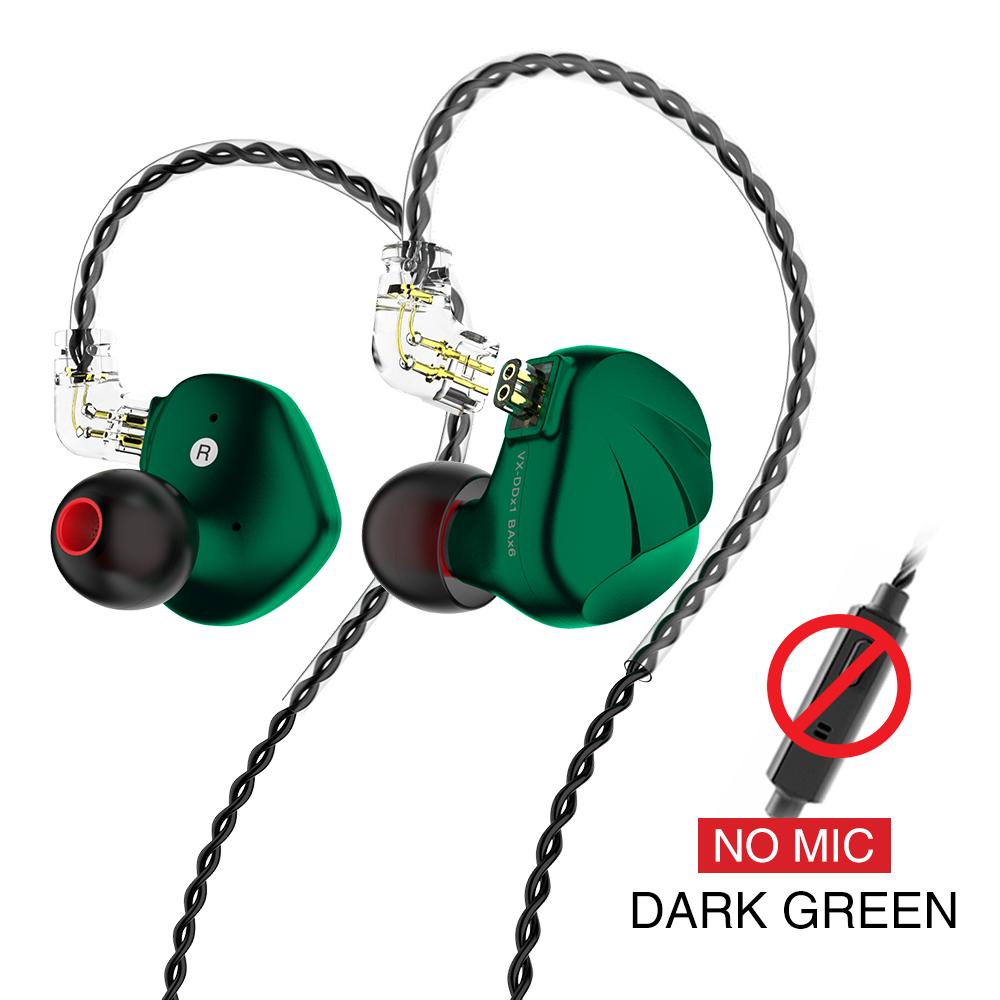 Hybrid Metal Earphone IEM HIFI DJ Monitor Running Sport-Veeddydropshipping