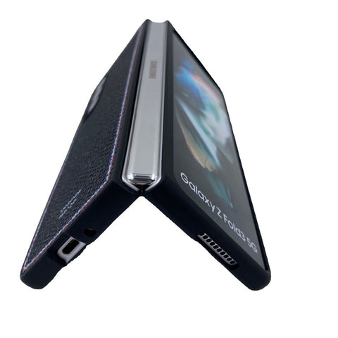 For Samsung Fold4 Mobile Case Folding Screen New Leather Protective Case-PA00218-Veeddydropshipping