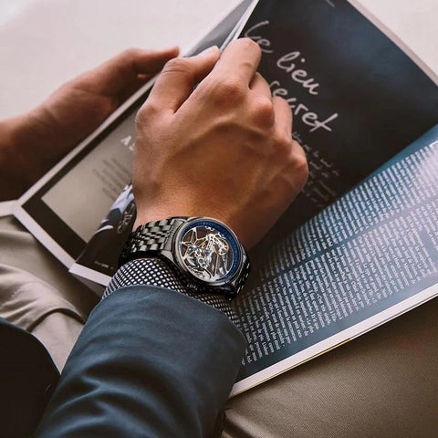Skeleton Mechanical Watch Brand Luxury Steampunk-JW00625-Veeddydropshipping