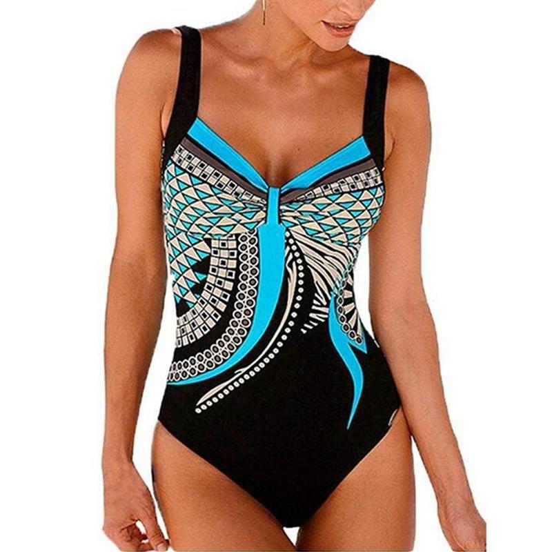 Fashion One Piece Swimsuit Women Beach Wear Swimwear With Pad Wire Free -OS00266-Veeddydropshipping