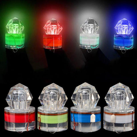 4pcsMini LED Waterproof Fishing Colorful ABS Bait Light LED Deep Drop-TI00966-Veeddydropshipping