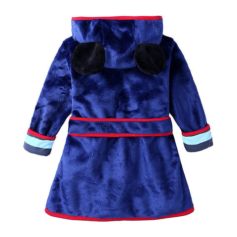 Children Bath Robes Flannel Winter Kids Sleepwear Robe Infant-TB01071-Veeddydropshipping