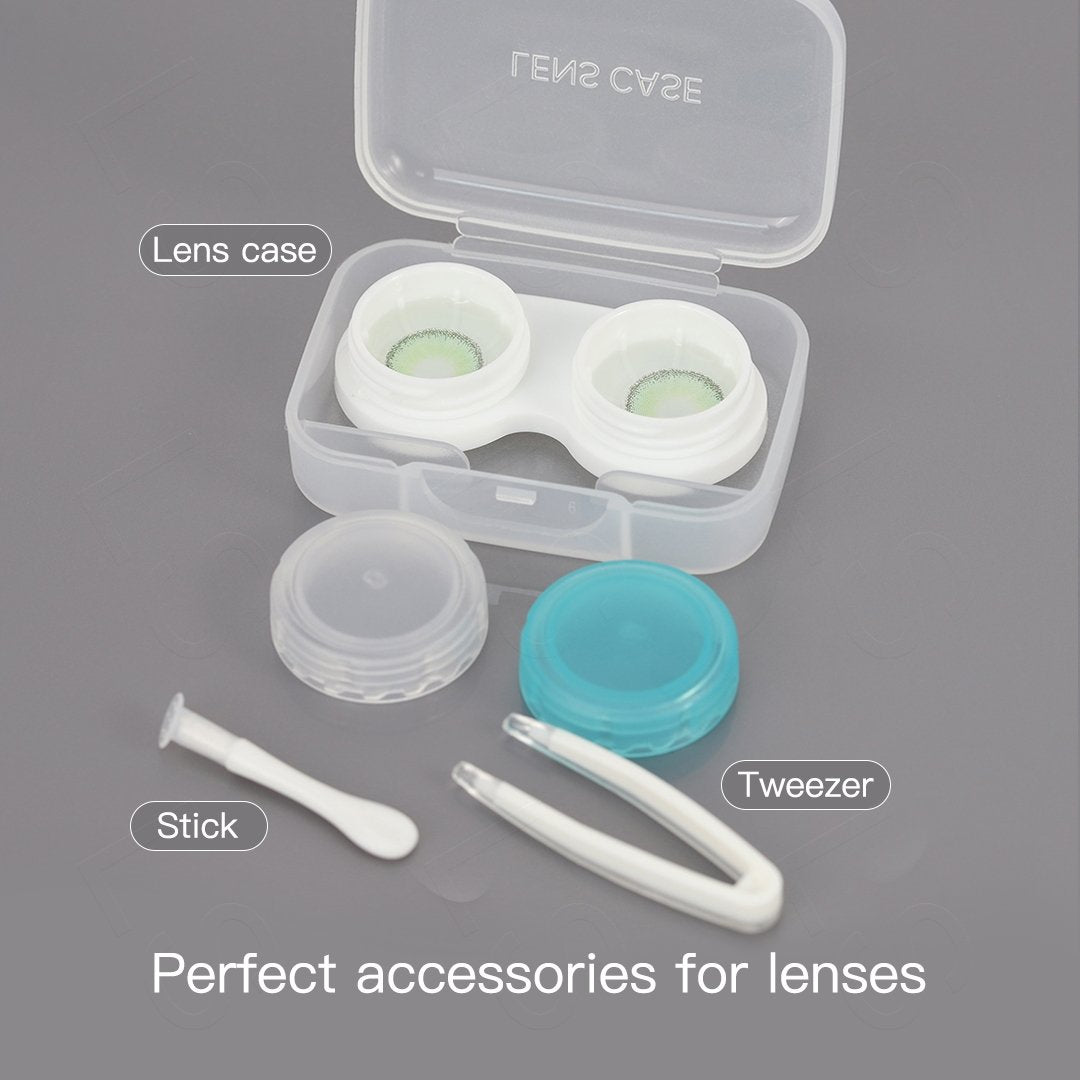 Colored Contacts Lens Case Clip Stick Tweezers-BH00823-Veeddydropshipping
