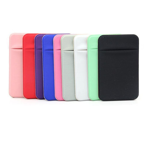 Mobile Phone Back Cards Wallet Case Credit ID Card Holder-BS00645-Veeddydropshipping