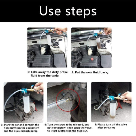 Car Brake Fluid Oil Change Tool Oil Pump Hydraulic Clutch Oil Bleeder-AM00169-Veeddydropshipping