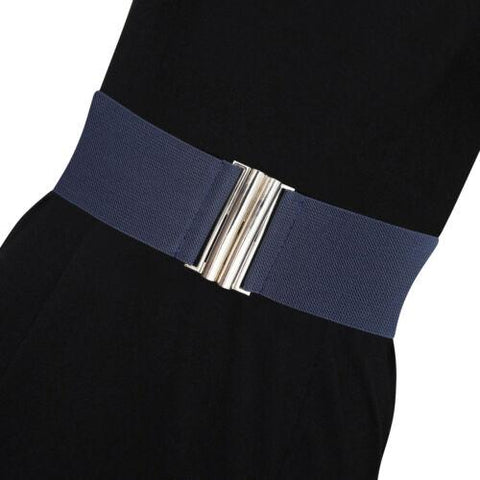 Elasticated Belt Wide Ladies Waist Cincher-WF01060-Veeddydropshipping