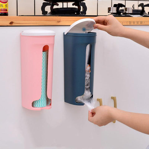 Dispenser Wall Mount Garbage Bag Holder-HA00809-Veeddydropshipping