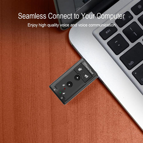 Audio  Card  Speaker Audio With Microphone Jack Converte -CO00124-Veeddydropshipping