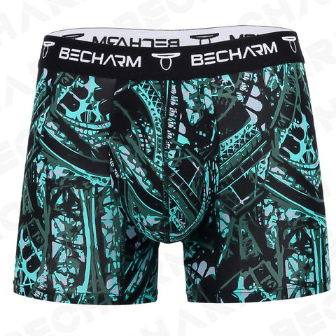 Male Underpants Man Pack Shorts Boxers Men Briefs Set Printing-MF01438-Veeddydropshipping