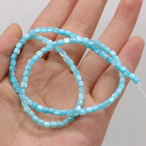 Natural Stone Sea Shell Loosely Spaced Beads Be Used For DIY -JW01525-Veeddydropshipping