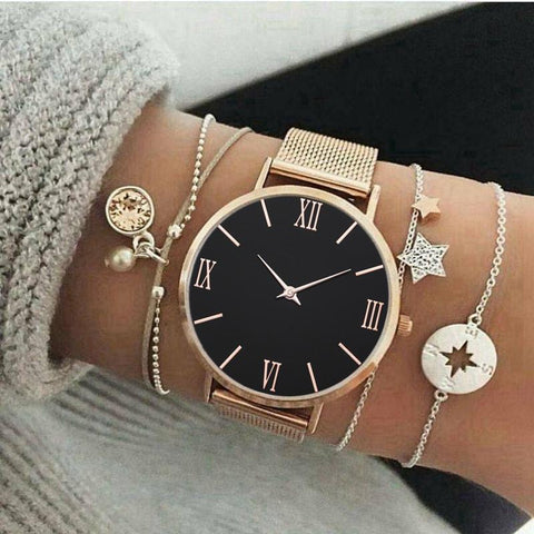 Women Watches Luxury  Stainless Steel Dress Quartz Watch-JW00949-Veeddydropshipping