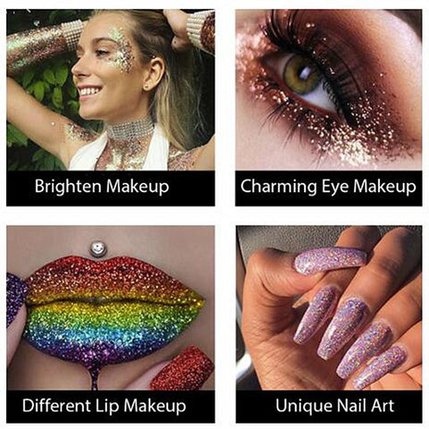 Ray Holographic Sequins Glitter Eye Shadow-BH00625-Veeddydropshipping