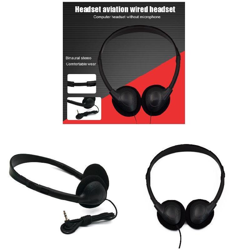 Head-mounted Computer Headset No Microphone Noise-Veeddydropshipping