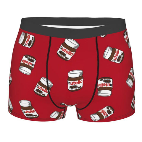 Briefs Men&#39;s Foods Cartoon Nutella Underwear Sweet Candy-MF01529-Veeddydropshipping