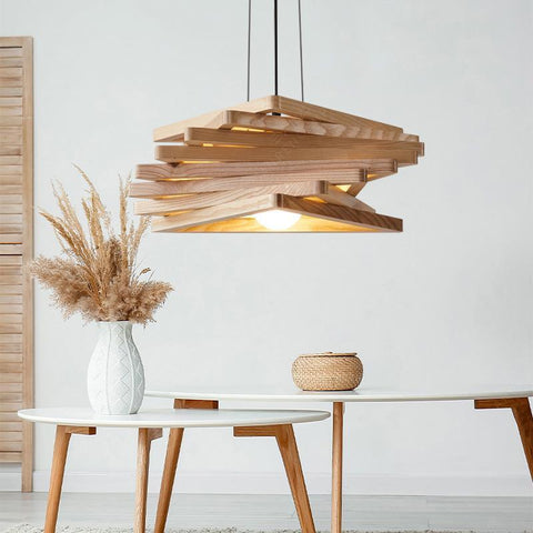 Chandelier Modern Wood Lights-TI00414-Veeddydropshipping