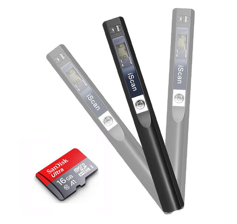 Portable handheld wireless mobile document scanner 900DPI Type-c LCD display-Veeddydropshipping